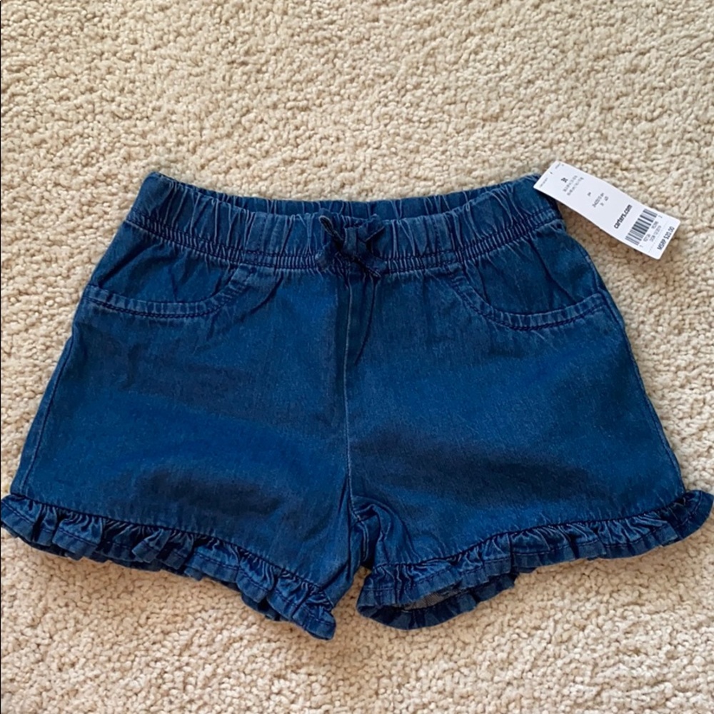 Toddler girls denim shorts